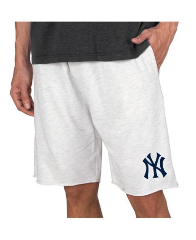 Мужские шорты Concepts Sport Terry Tri-Blend с принтом New York Yankees