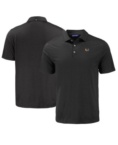 Мужская рубашка Cutter & Buck Miami Hurricanes Coastline Epic Comfort Eco Polo