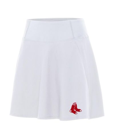 Женская юбка-шорты Antigua Boston Red Sox Chip Skort, белая