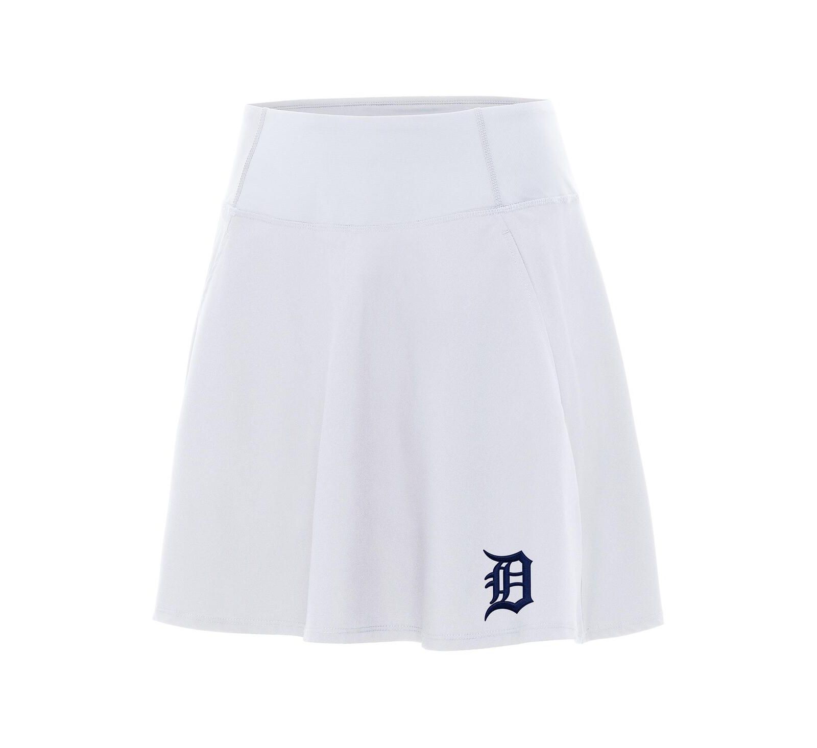 Antigua Women's White Detroit Tigers Chip Skort