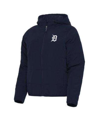 Antigua Women's Navy Detroit Tigers Universe Full-Zip Hoodie Jacket