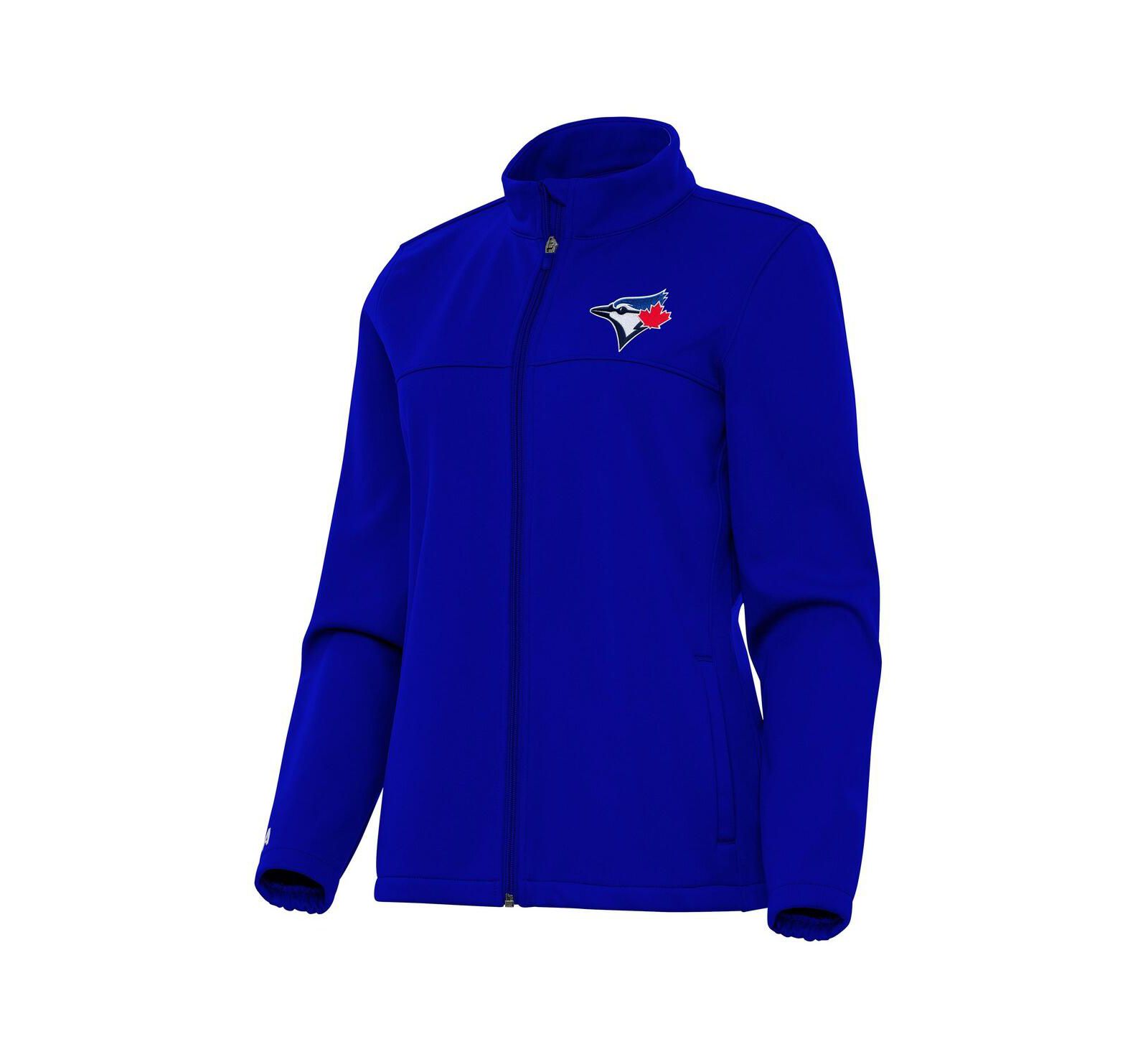 Женская куртка Antigua Royal Toronto Blue Jays Links 2 Golf Full-Zip