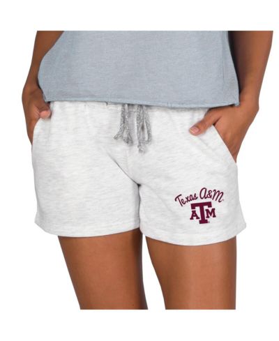 Concepts Sport Женские шорты Texas A&M Aggies из французского терри, серые