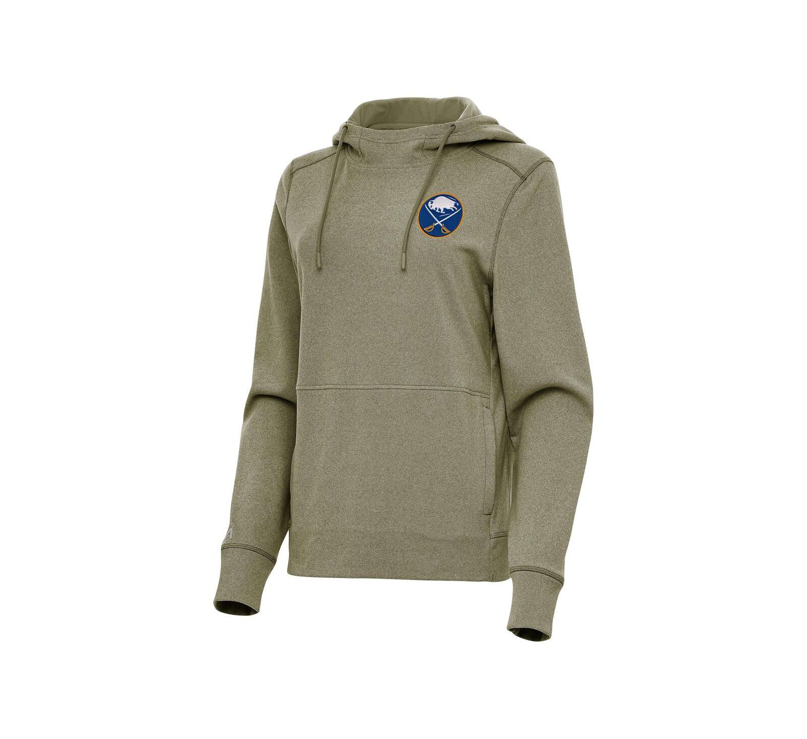 Antigua Женское худи Buffalo Sabres Justice Pullover Olive