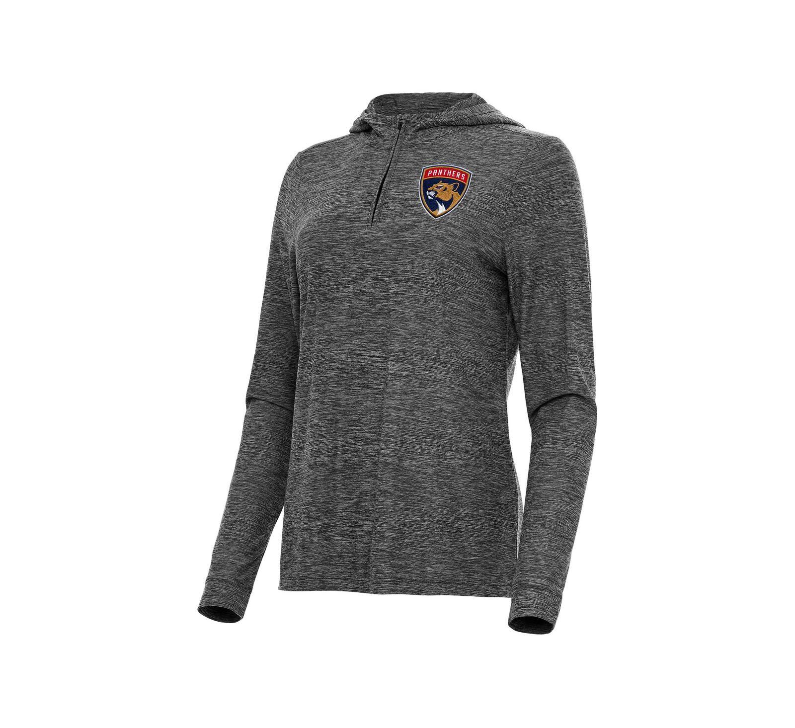 Antigua Женская серая толстовка Florida Panthers Daybreak Quarter-Zip