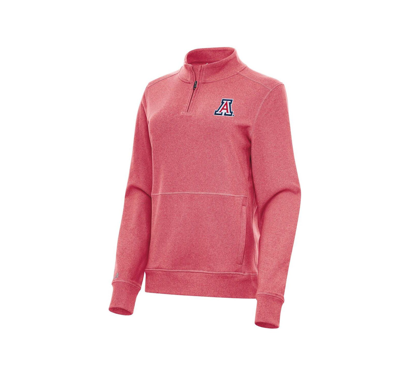 Женская флисовая ветровка Antigua Arizona Wildcats Crush Quarter-Zip