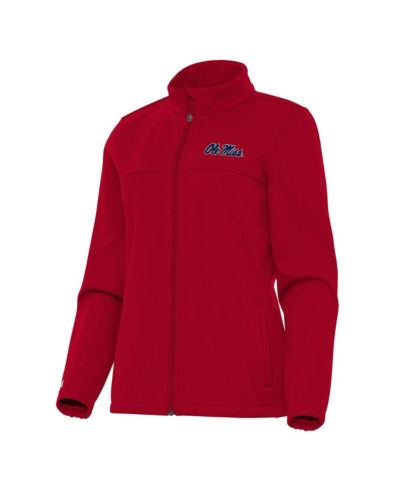 Женская ветровка Antigua Ole Miss Rebels Links 2 Golf Full-Zip