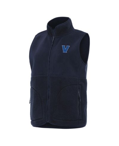 Женский жилет Antigua Villanova Wildcats, темно-синий, на молнии