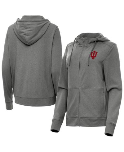 Женская ветровка Antigua Indiana Hoosiers Seeker Full-Zip Hoodie Jacket