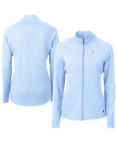 Cutter & Buck Женская куртка Detroit Tigers Raglan Adapt Eco Knit Heather Full-Zip