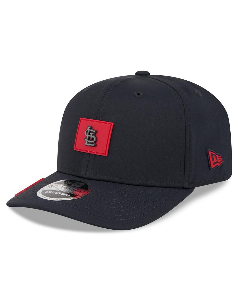 Мужская бейсболка New Era Navy St. Louis Cardinals 2026 Clubhouse 9SEVENTY Adjustable