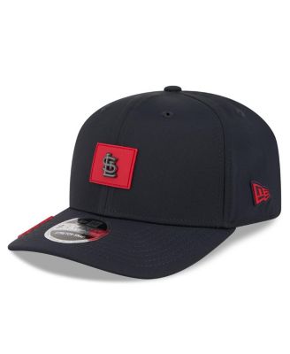 Мужская бейсболка New Era Navy St. Louis Cardinals 2026 Clubhouse 9SEVENTY Adjustable