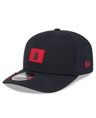 Мужская кепка New Era Navy Los Angeles Angels 2026 Clubhouse 9SEVENTY Adjustable