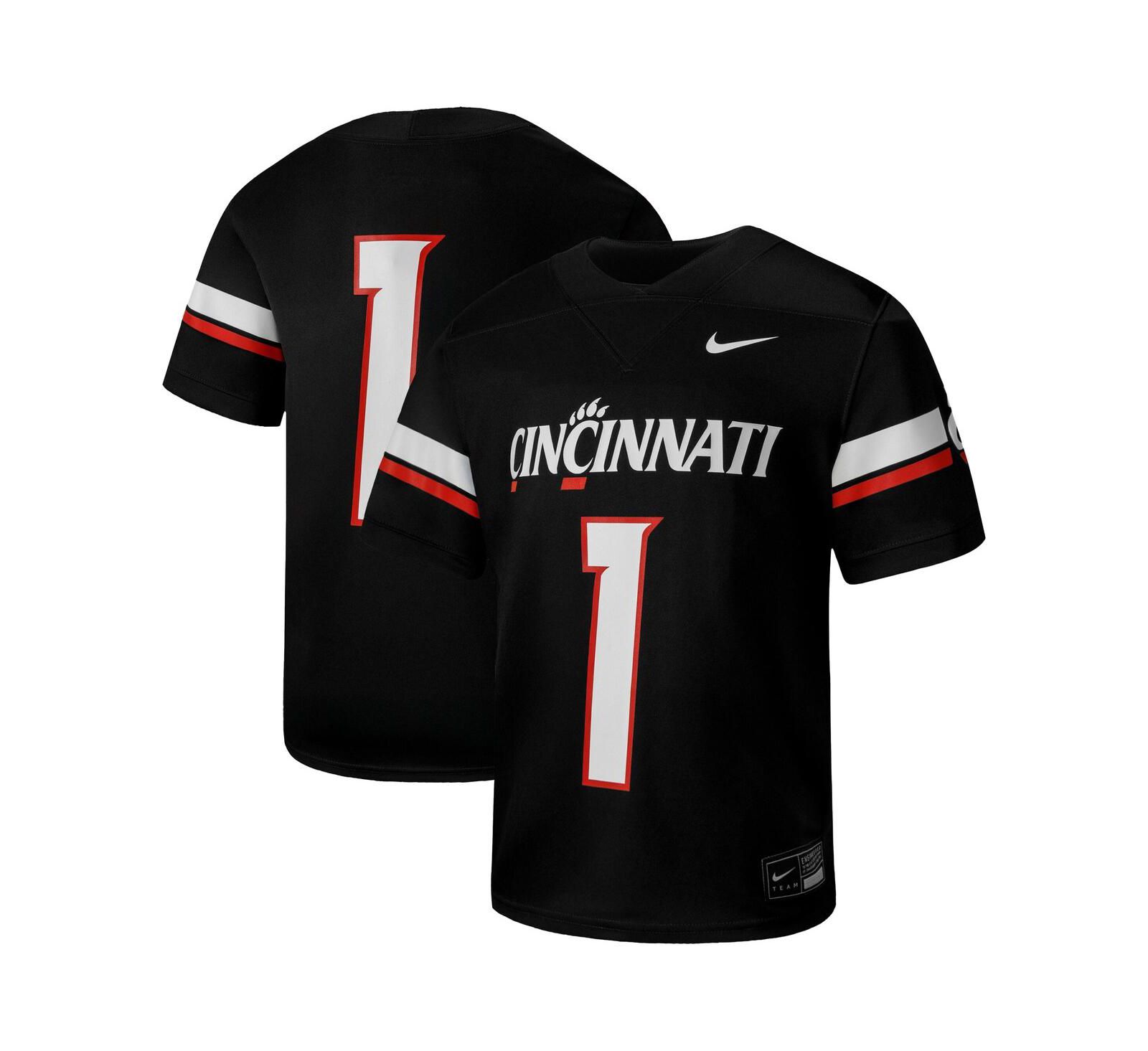 Детская игровая джерси Nike Cincinnati Bearcats, черная
