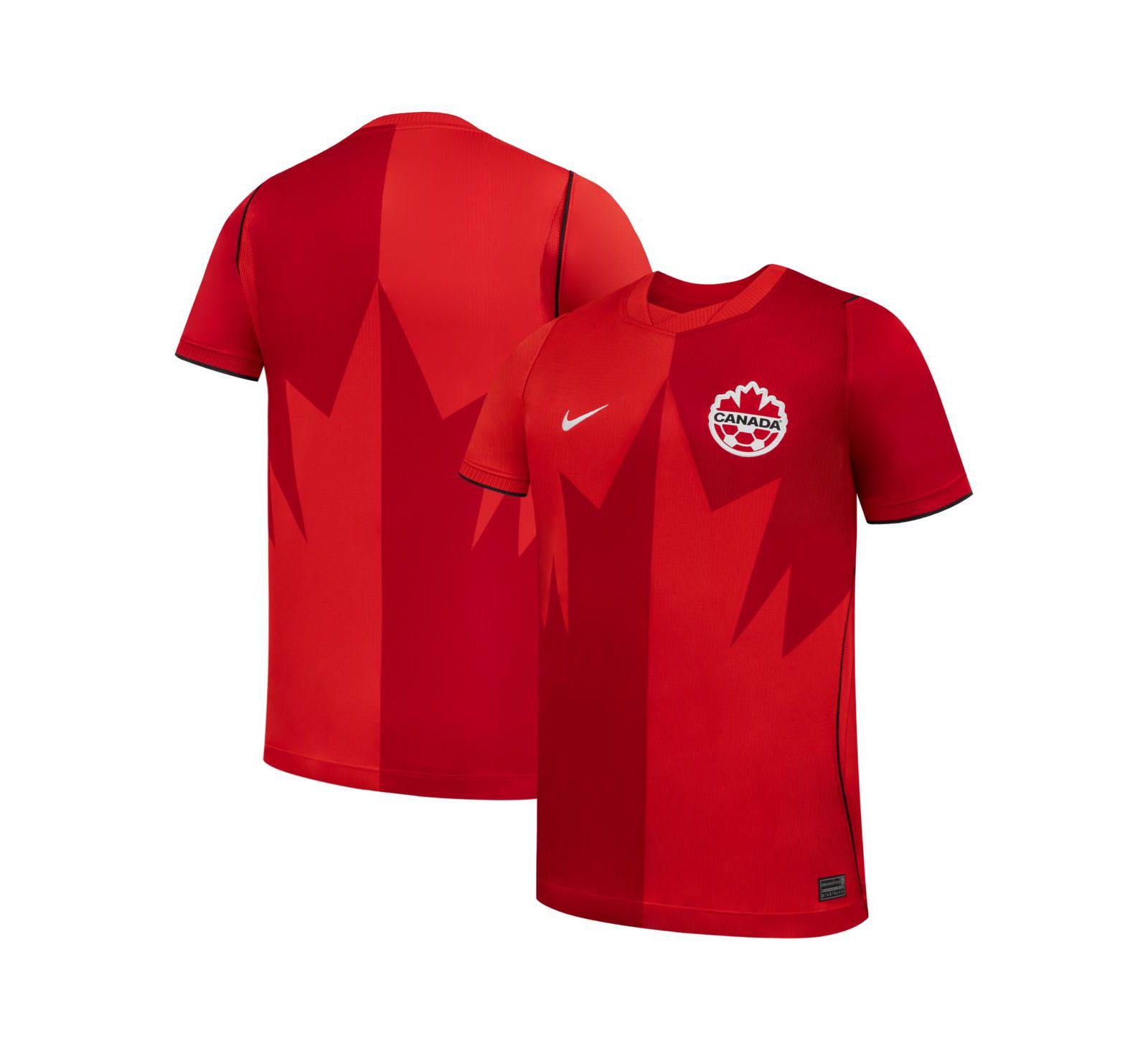 Детская джерси Nike Canada Soccer 2026 Home Stadium Replica, красная
