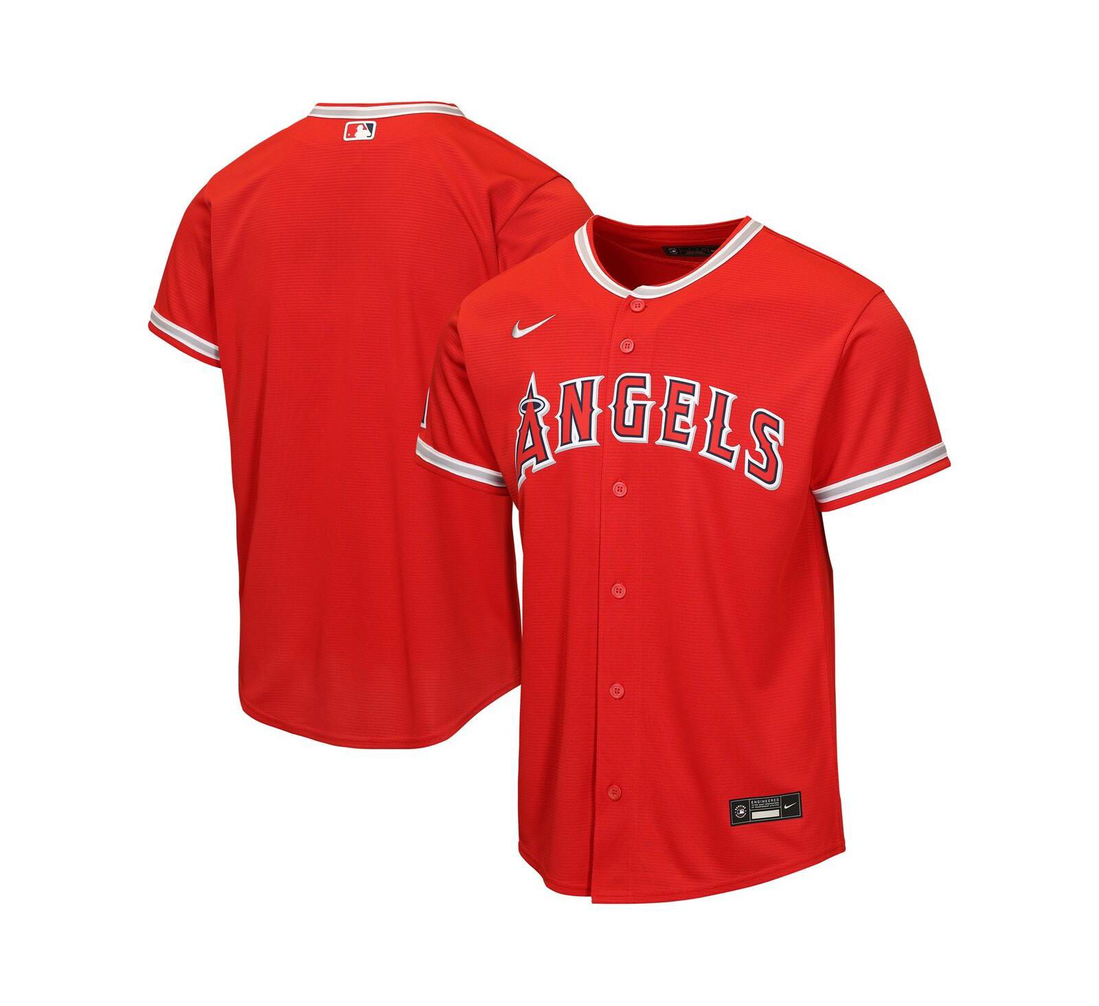 Детская джерси Nike Red Los Angeles Angels Alternate Stadium