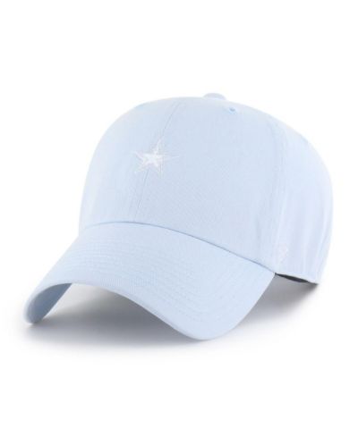 Женская бейсболка '47 Brand Light Blue Dallas Cowboys Base Runner Ballpark Clean Up Adjustable Hat
