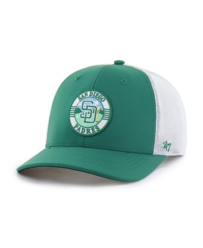 '47 Brand Мужская кепка trucker San Diego Padres, Kelly Green/White