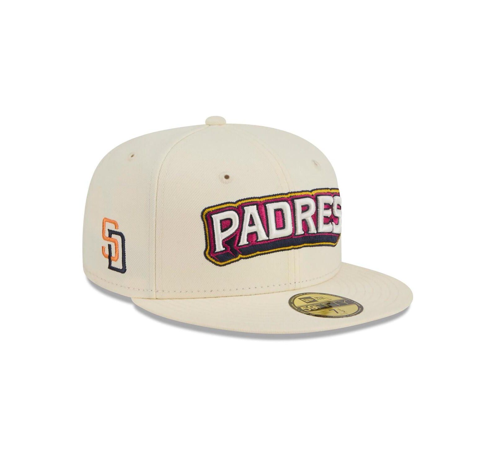 New Era Men's Cream San Diego Padres 2026 City Connect 59FIFTY Fitted Hat