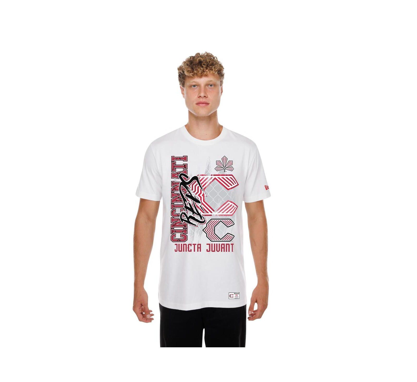 New Era Мужская футболка Cincinnati Reds 2026 City Connect Photo Real Белая
