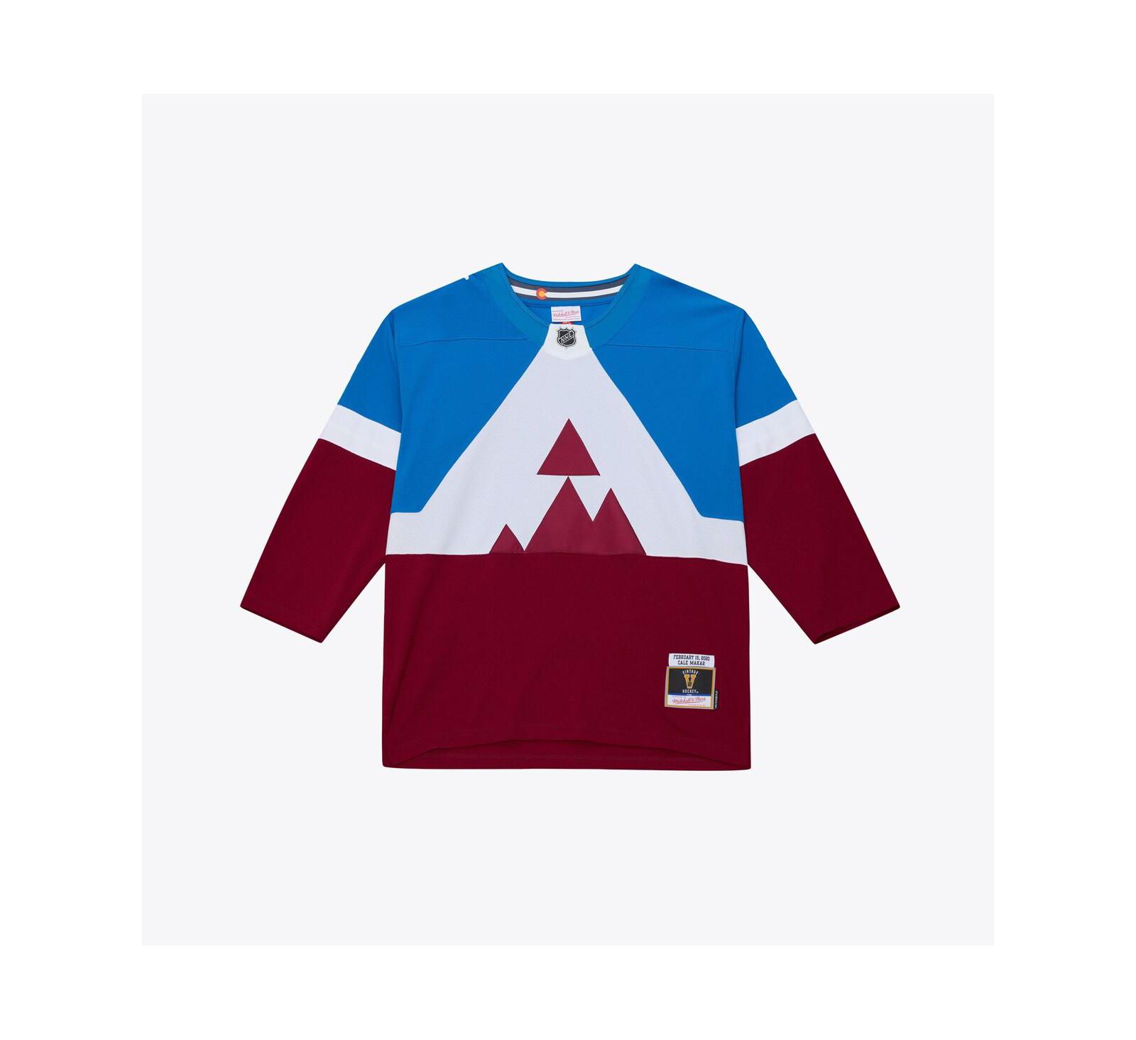 Mitchell & Ness Мужская джерси Colorado Avalanche Cale Makar Blue 2020 Power Play