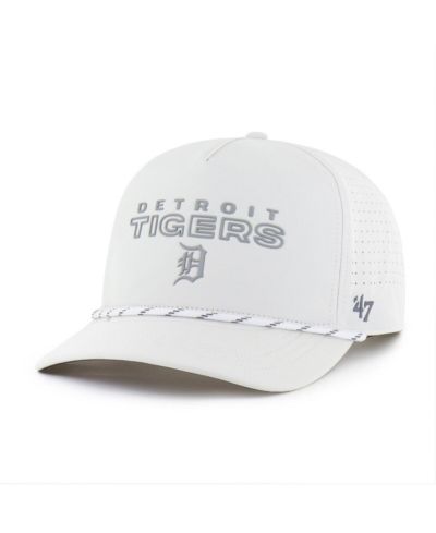 '47 Brand Men's White Detroit Tigers Forward Vault Hitch Adjustable Hat