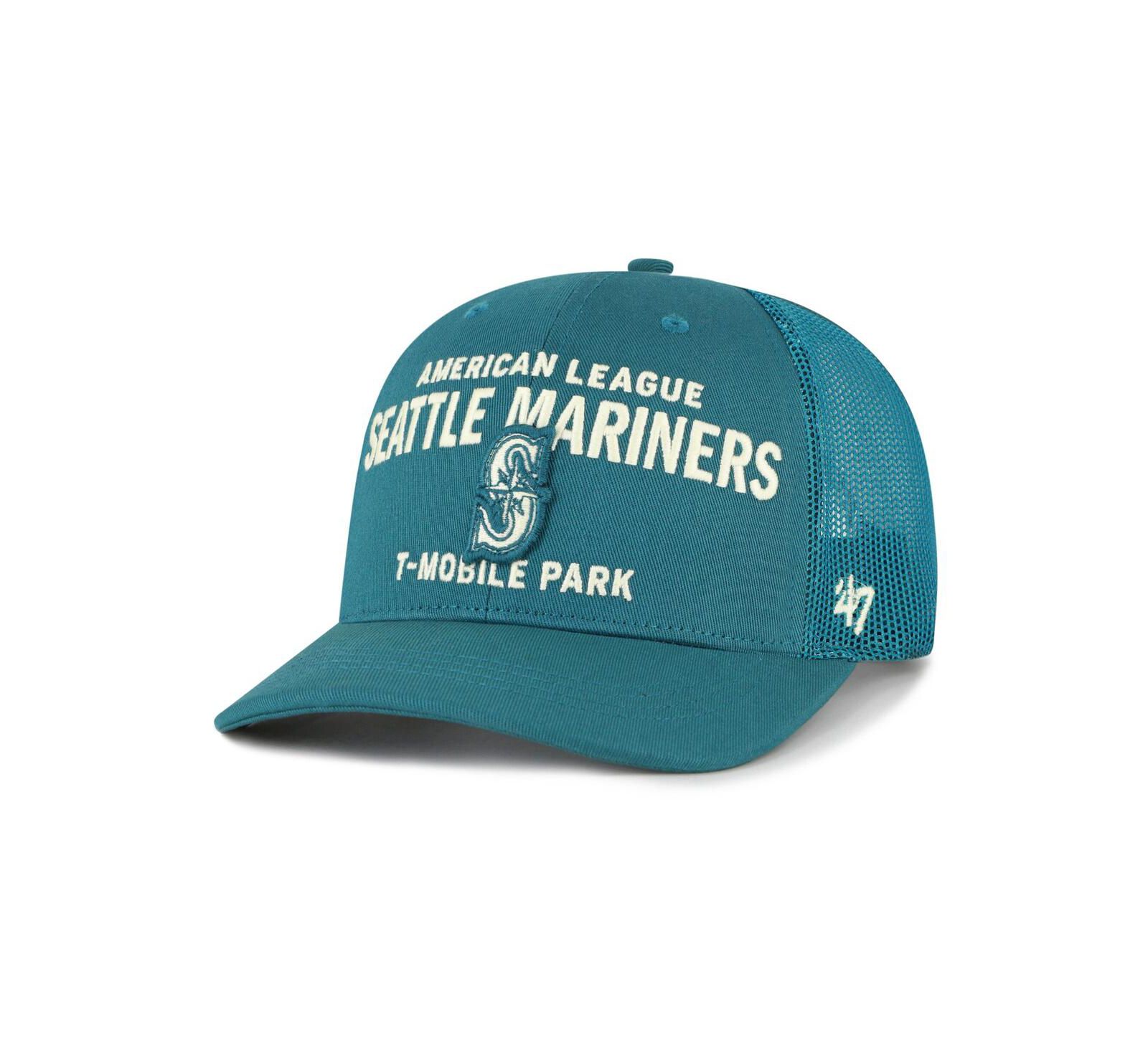 '47 Brand Мужская кепка тракер Seattle Mariners Contemporary Hitch регулируемая бирюзовая