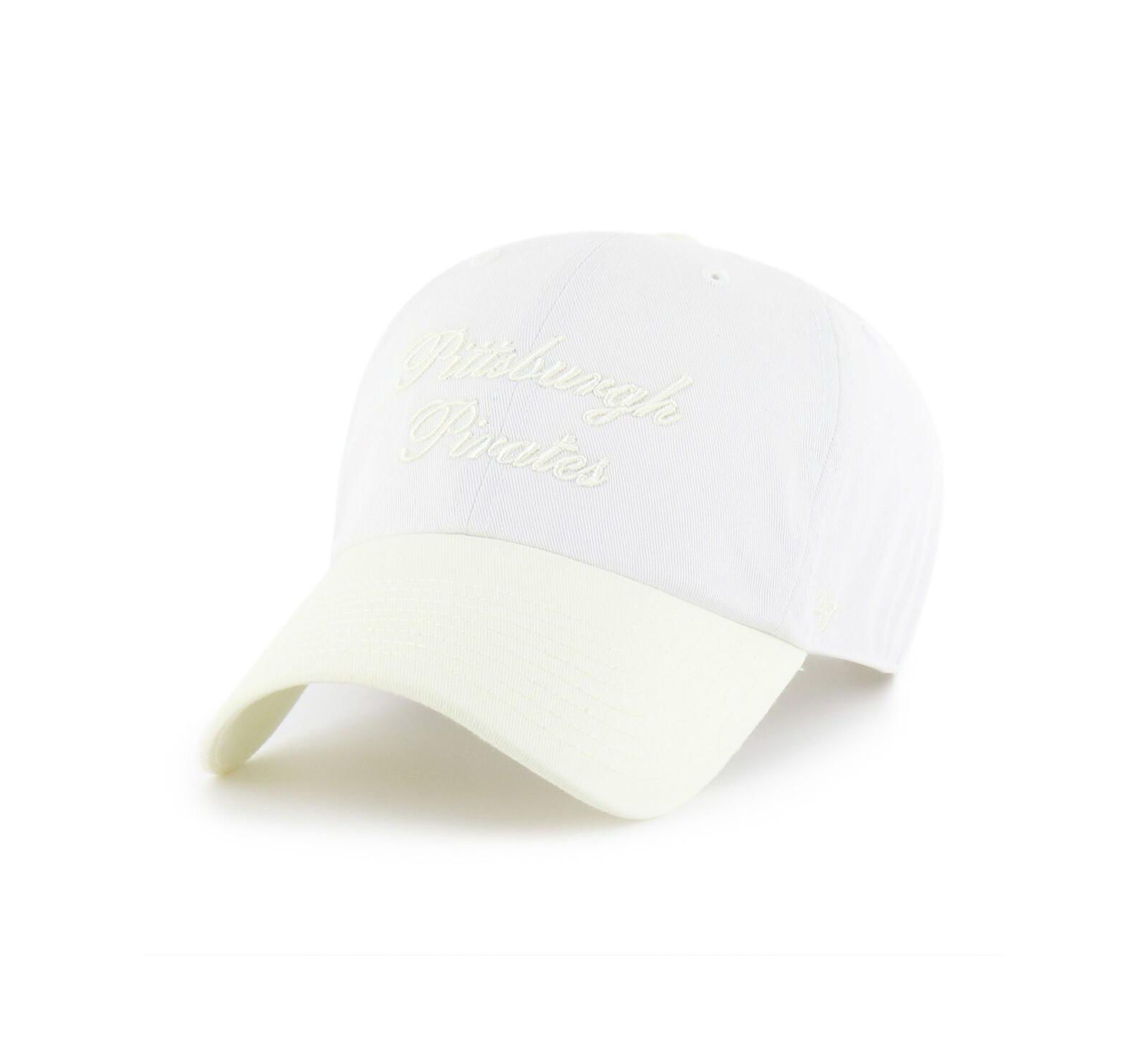 '47 Brand Женская двухцветная кепка Pittsburgh Pirates Gelato White/Yellow