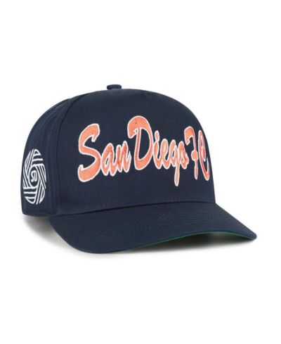 '47 Brand Men's Navy San Diego FC Brush Mark Hitch Adjustable Hat