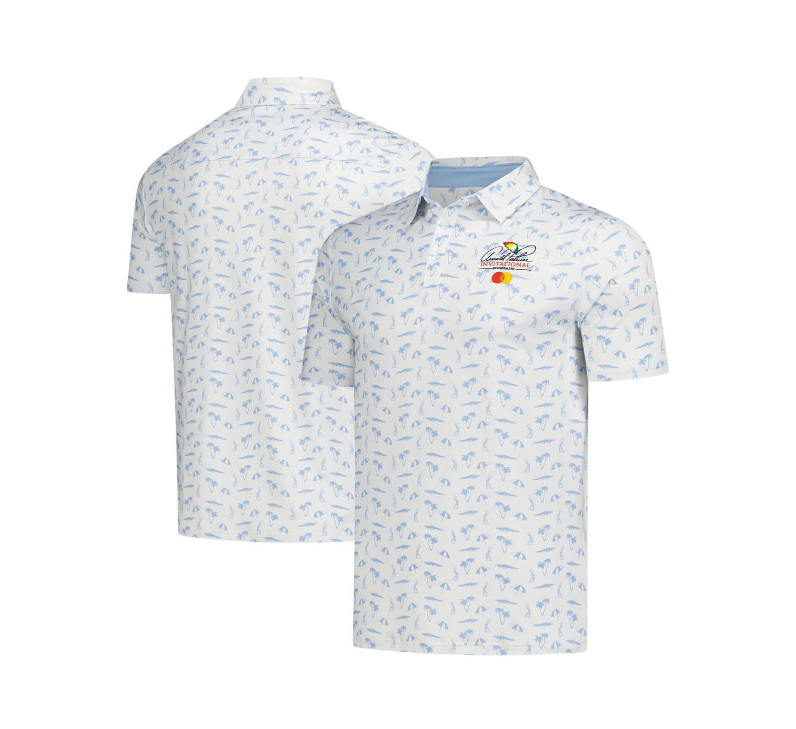 Мужская рубашка-поло Flomotion Cream Arnold Palmer Invitational Polo Shirt