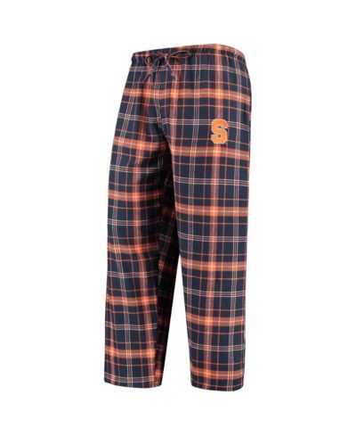 Мужские брюки Concepts Sport Navy/Orange Syracuse Orange Ultimate Flannel