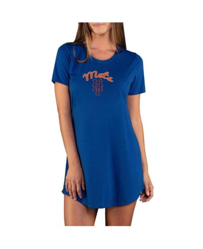 Ночная рубашка Concepts Sport Women's Royal New York Mets трикотажная
