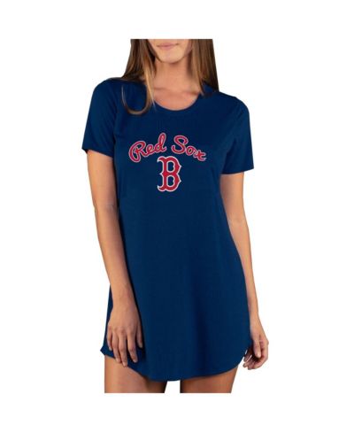 Concepts Sport Women's Navy Boston Red Sox Marathon Knit Nightshirt