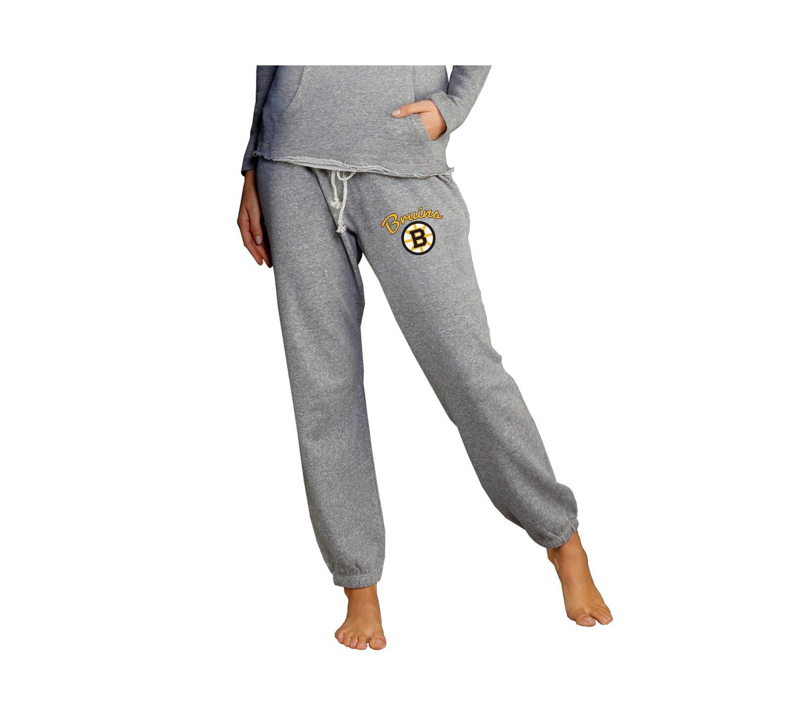 Concepts Sport Women's Gray Boston Bruins Mainstream Knit Jogger Pants