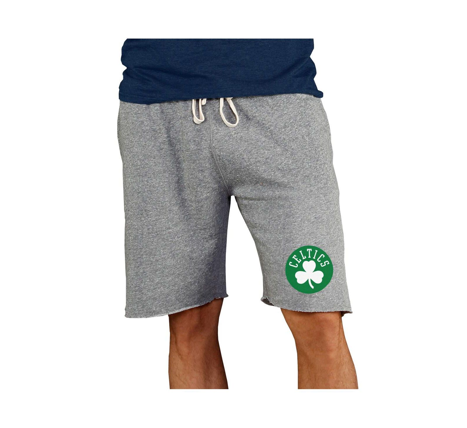 Concepts Sport Men's Gray Boston Celtics Mainstream Terry Shorts