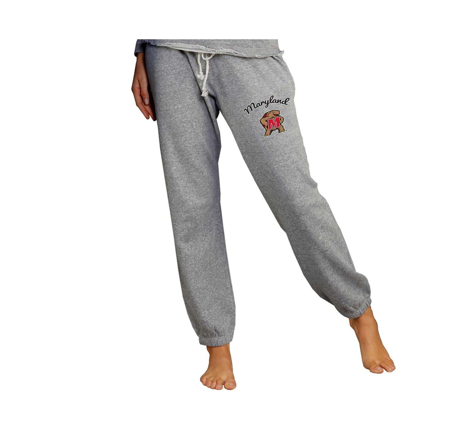 Concepts Sport Women's Gray Maryland Terrapins Mainstream Knit Jogger Pants