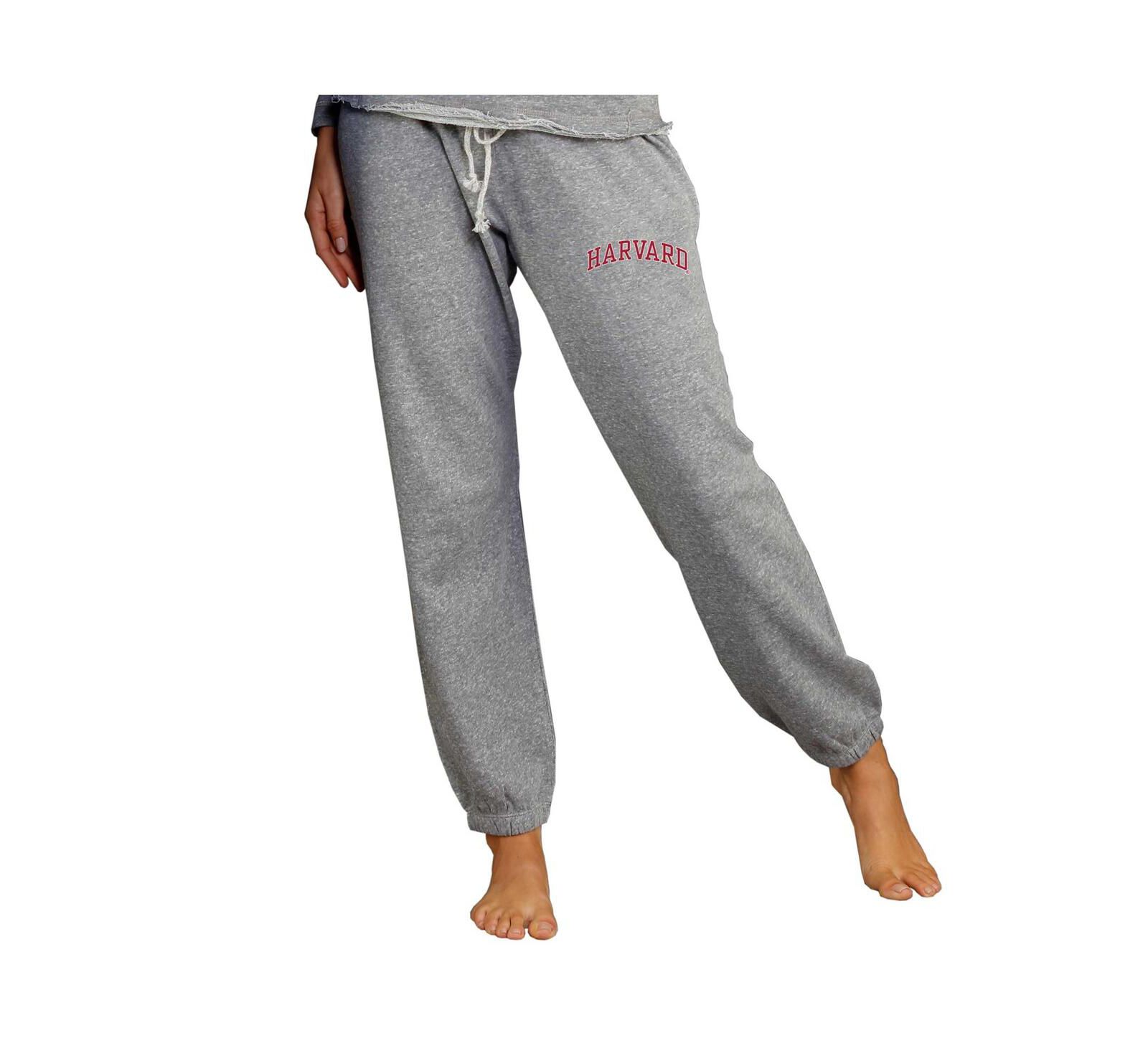 Джоггеры Concepts Sport Women's Gray Harvard Crimson Mainstream Knit