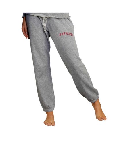 Джоггеры Concepts Sport Women's Gray Harvard Crimson Mainstream Knit