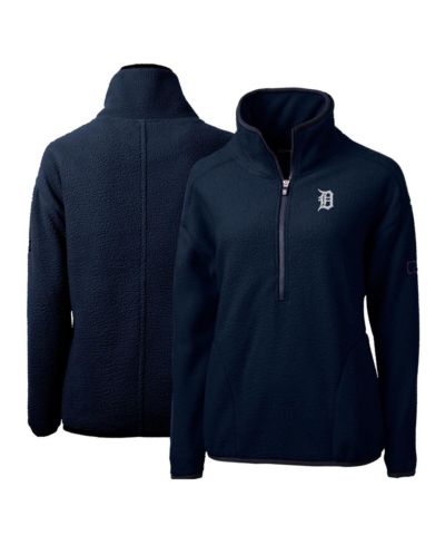Cutter & Buck куртка на молнии из флиса Sherpa, женская, Navy Detroit Tigers