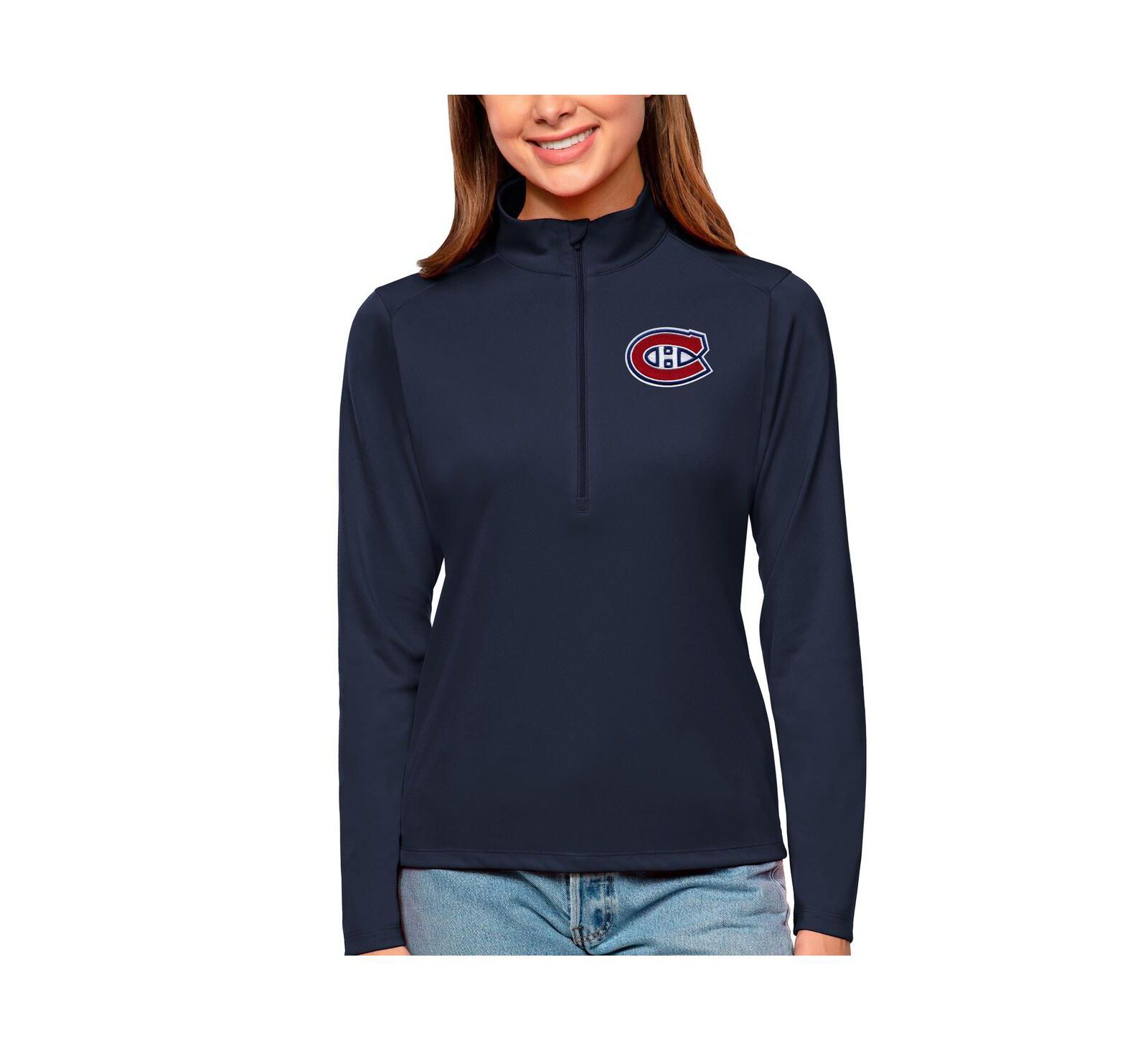 Женский джемпер Antigua Navy Montreal Canadians Tribute Quarter-Zip
