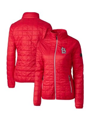 Cutter & Buck Women's Red St. Louis Cardinals Rainier PrimaLoft Eco Full-Zip Puffer Jacket