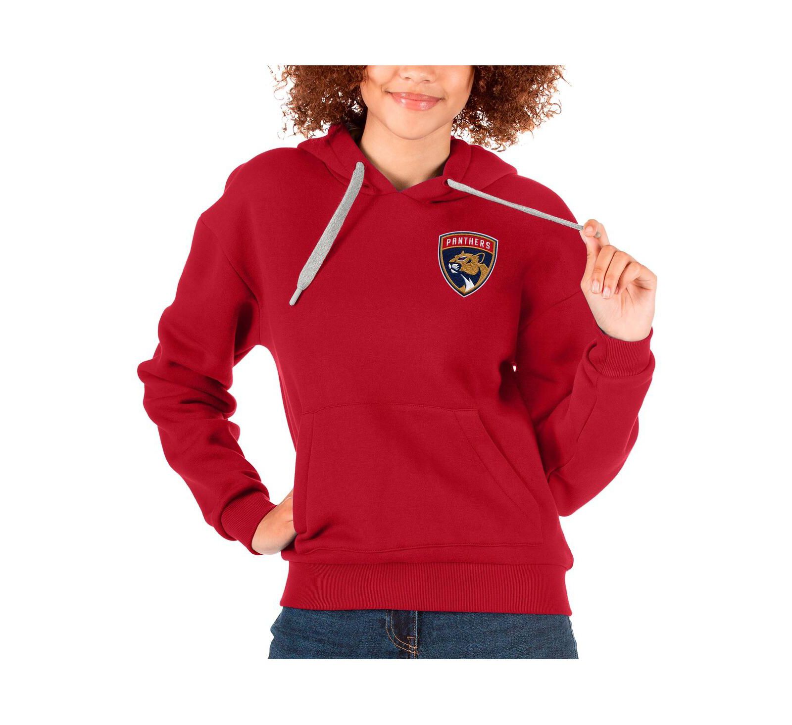 Женское худи Antigua Florida Panthers Victory с логотипом