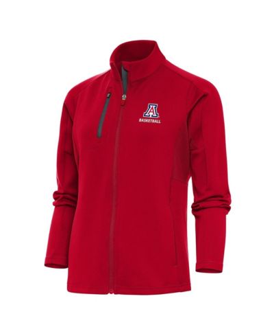 Женская красная куртка Antigua Arizona Wildcats Basketball Generation Full-Zip