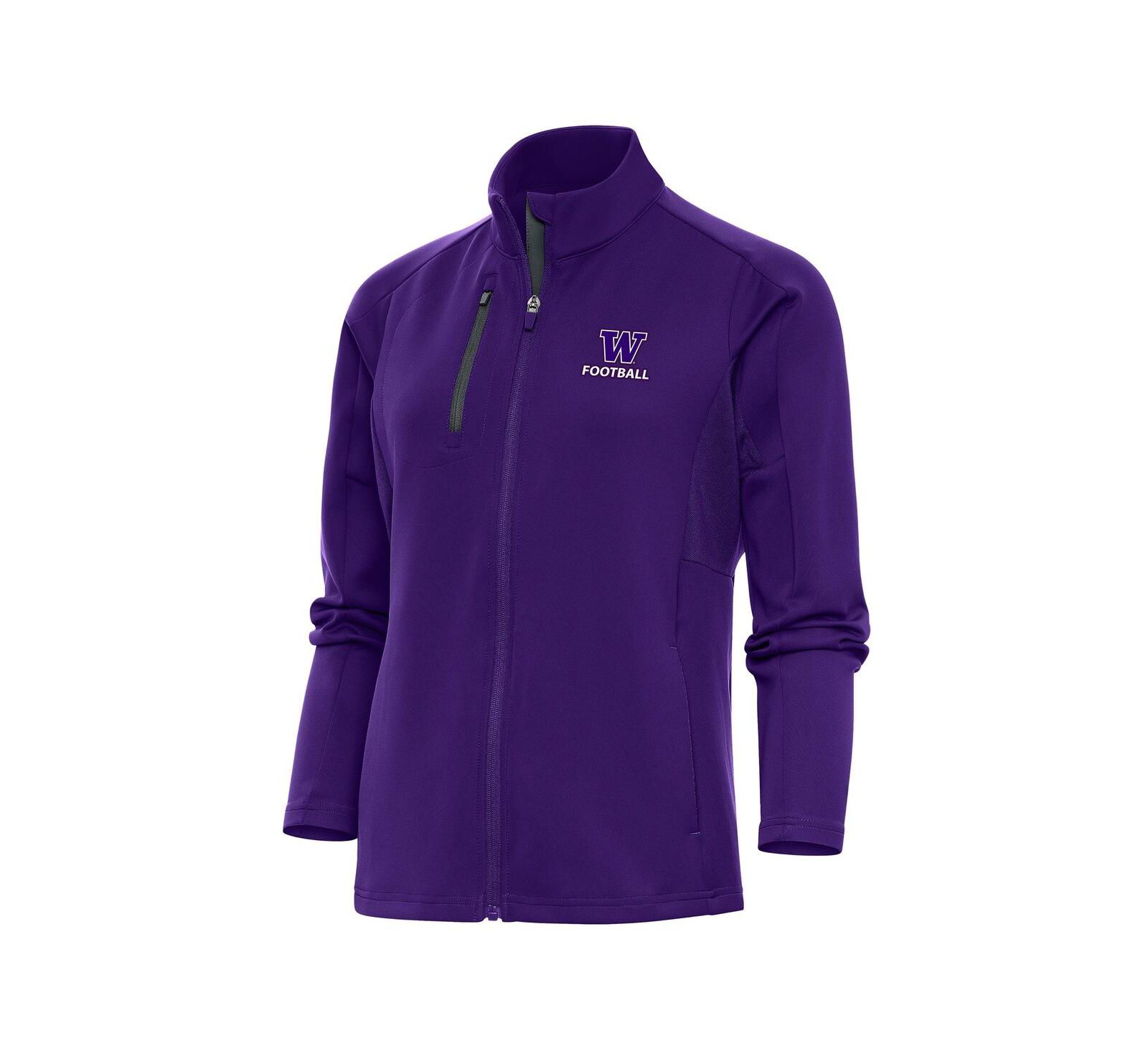 Женская куртка Antigua Purple Washington Huskies Football Generation Full-Zip Jacket