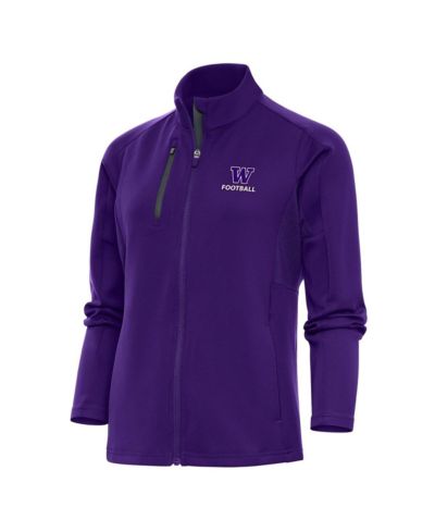 Женская куртка Antigua Purple Washington Huskies Football Generation Full-Zip Jacket