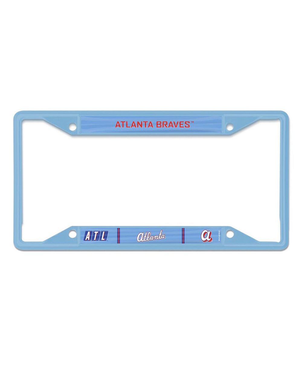Рамка для номерного знака Wincraft Atlanta Braves 2026 City Connect Laser Cut Metal