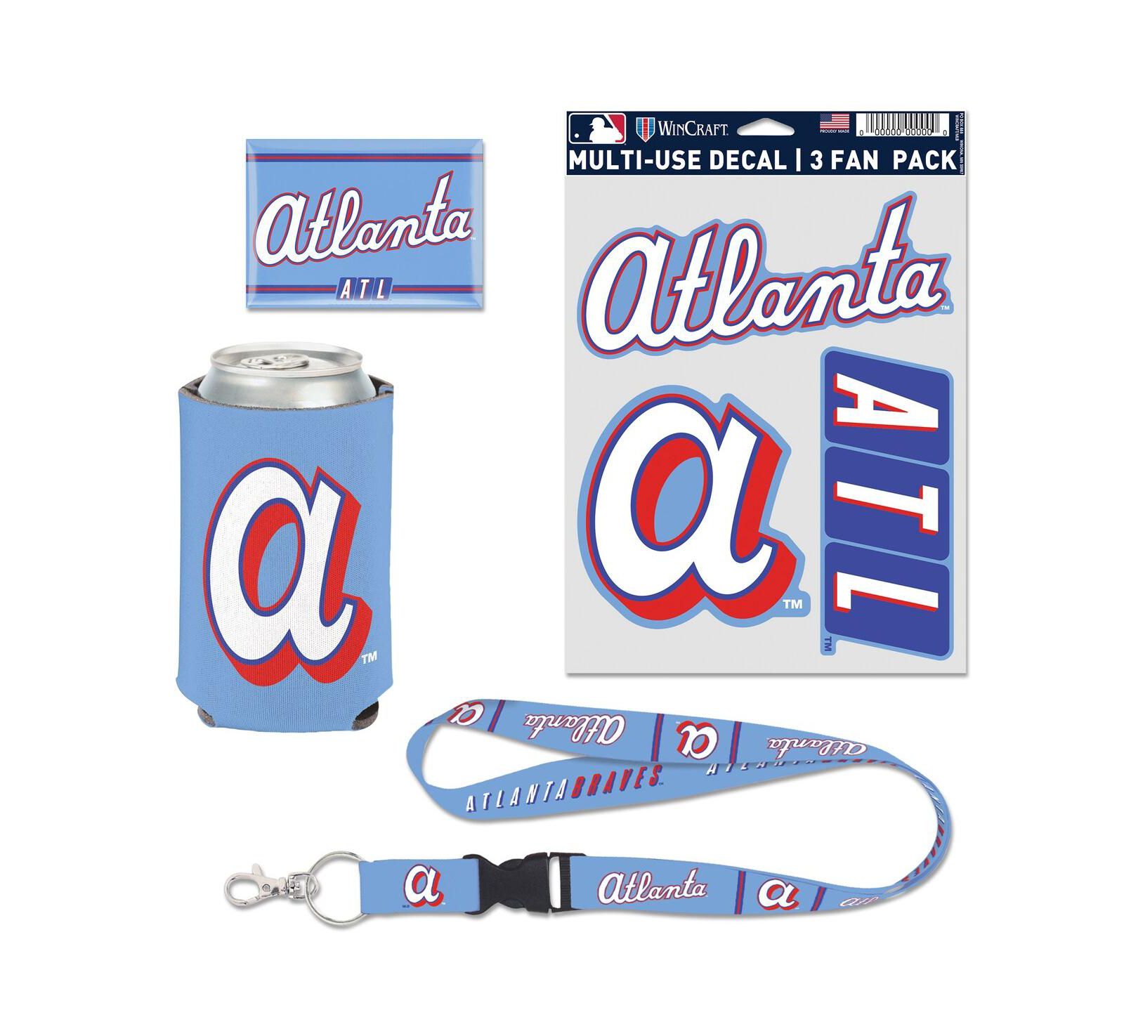 Wincraft Atlanta Braves 2026 City Connect набор из 4 предметов