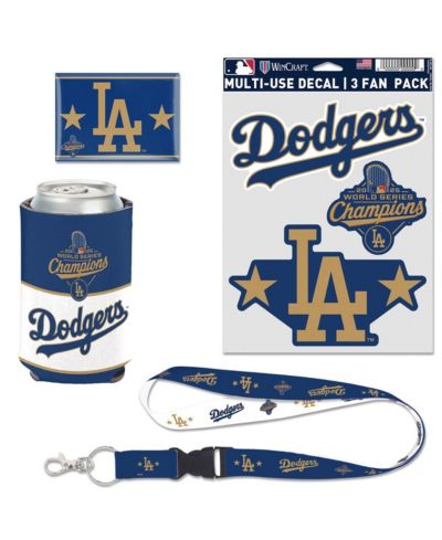 Wincraft Los Angeles Dodgers 2026 Gold Collection 4-Piece Fan Pack