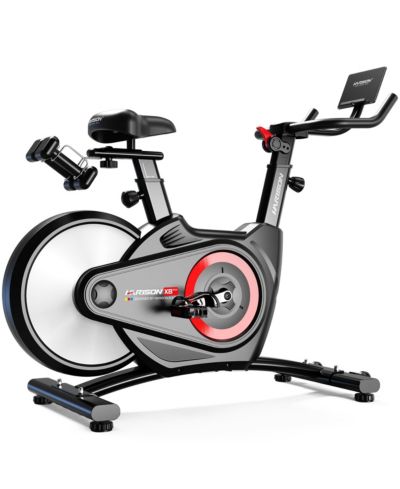 HARISON Semi-Commercial Exercise Bike, 400 lbs Capacity, Magnetic with Bluetooth (HRM-X8)