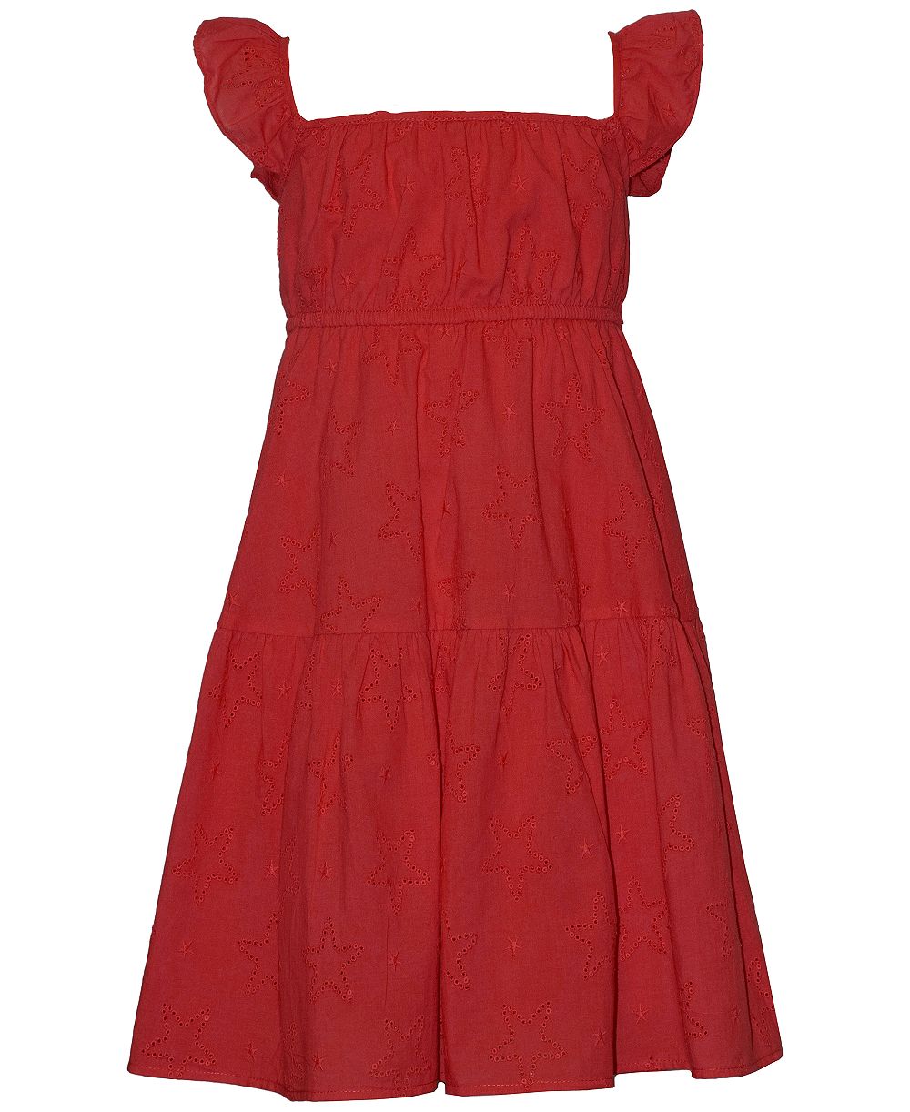 Платье Bonnie Jean Girls' 8-16 Star Eyelet Sleeveless